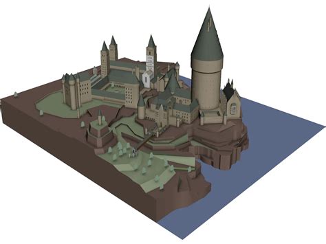 Hogwarts Castle Model