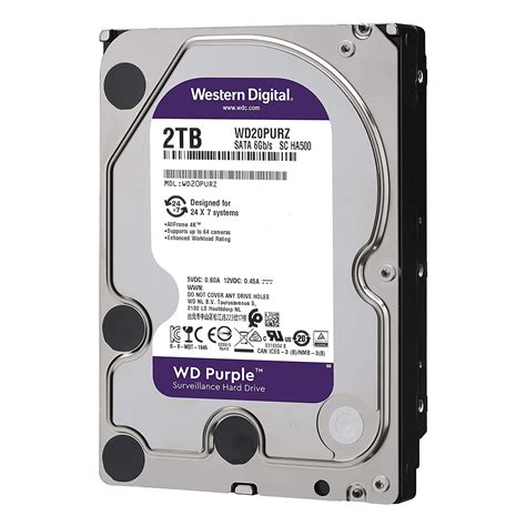 Disco Rigido Western Digital Purple 2tb Sata 5400 Rpm - Precio-Calidad Informatica