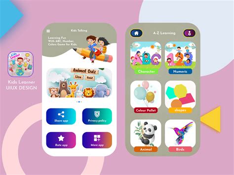 kids learning app by Fenil9 - Creative graphic designer on Dribbble