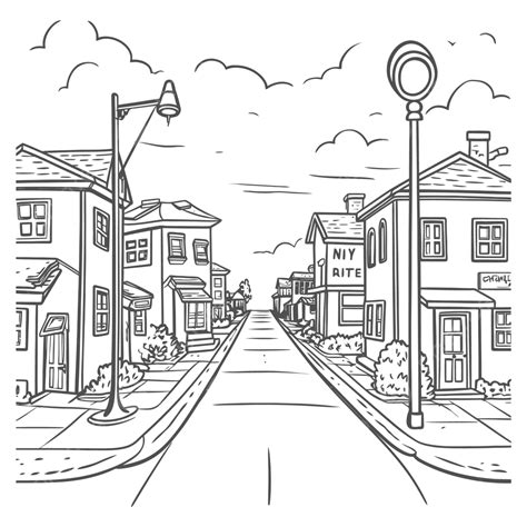 Whoville Town Coloring Pages