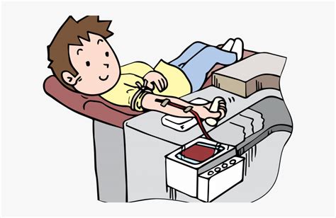 Blood Donation Clipart - People Donating Blood Cartoon, HD Png Download , Transparent Png Image ...