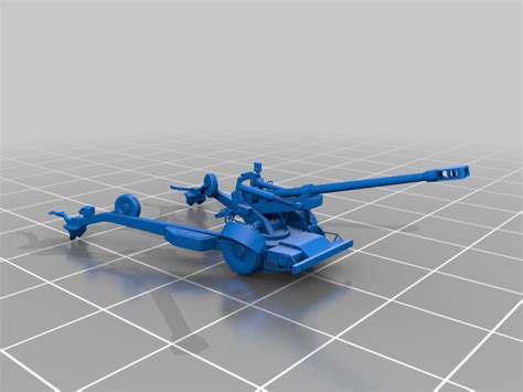 Free 3D file FH-70 German Field Howitzer 🪖・Object to download and to 3D ...