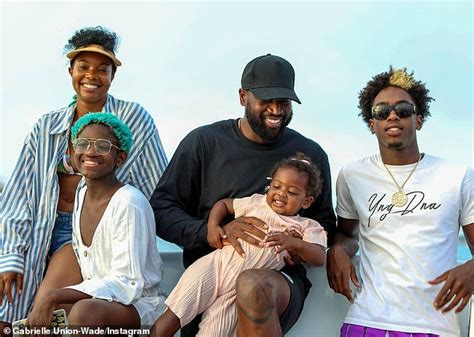 Gabrielle Union shows off fit figure in bikini and fabulous family on ...