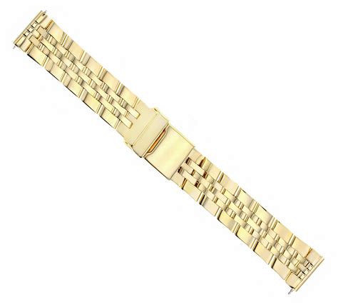 WATCH BAND BRACELET FOR BREITLING CHRONOMAT HERCULES AVENGER 22MM 5 LINK GOLD | eBay