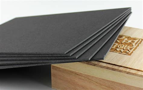 Aliexpress.com : Buy 4 Sheet 1.2mm Thick Black Paper Cardstock ...