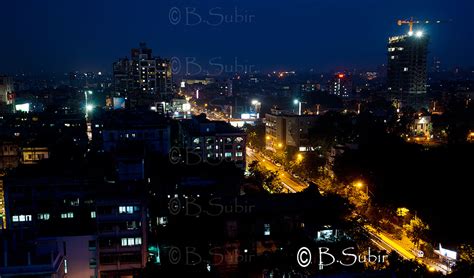 Aerial view of kolkata at night....DSC_3507 | Click "L" for … | Flickr