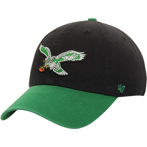 Philadelphia Eagles '47 Brand Cleanup Legacy Adjustable Hat - Black ...