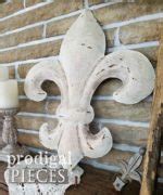 Fleur de Lis Wall Art ~ From Thrifted to Fabulous - Prodigal Pieces