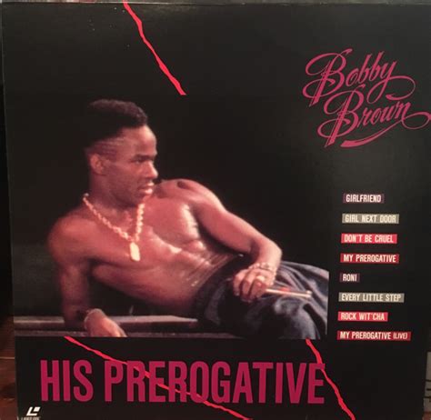 Bobby Brown - His Prerogative (1991, CLV, Laserdisc) | Discogs