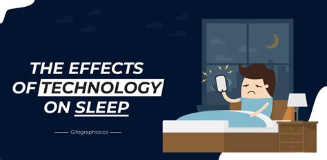 The Effects of Technology on Sleep (Infographic) | Gifographics.co