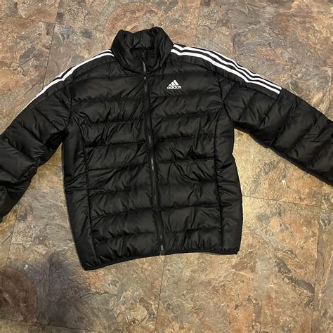 Adidas Puffer Jacket - Depop