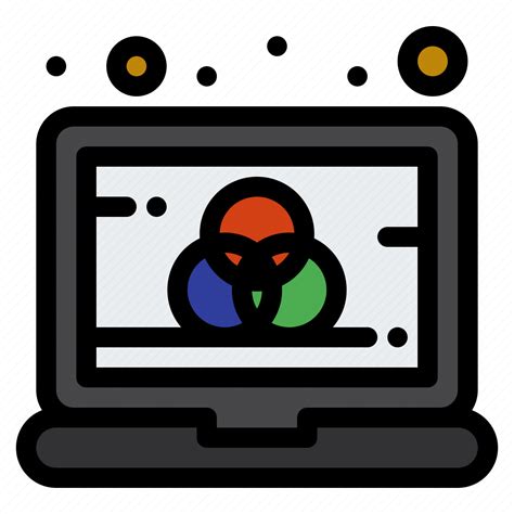 Color, computer, laptop, screen icon - Download on Iconfinder