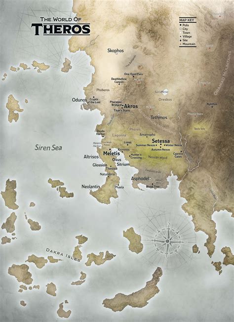 Mythic Odysseys of Theros in 2021 | Mythical, Vintage world maps, Roleplaying game