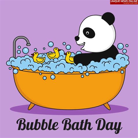 Bubble Bath Day 2022 Quotes, Sayings, Images, Wishes, Instagram ...