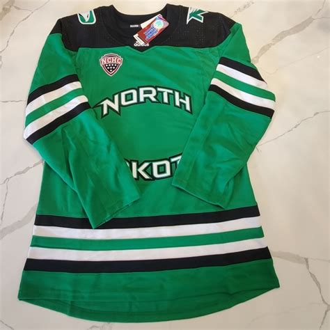 adidas | Shirts | Adidas University Of North Dakota Hockey Jersey ...