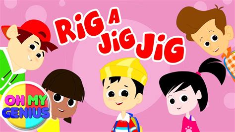 Rig A Jig Jig | Nursery Rhymes For Children | Kids Songs For Babies ...