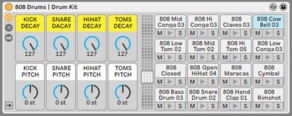 808 Drums : Drum Kit for Ableton Live & Maschine