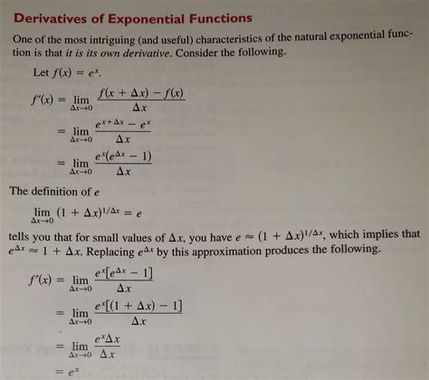 Is it possible to prove the derivative of $e^x$ is $e^x$ using the limit definition of $e ...