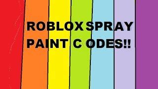 Roblox Decals IDs and Spray Paint Codes [Latest]