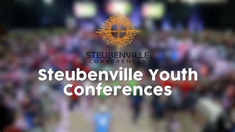 Steubenville Youth Promo - YouTube