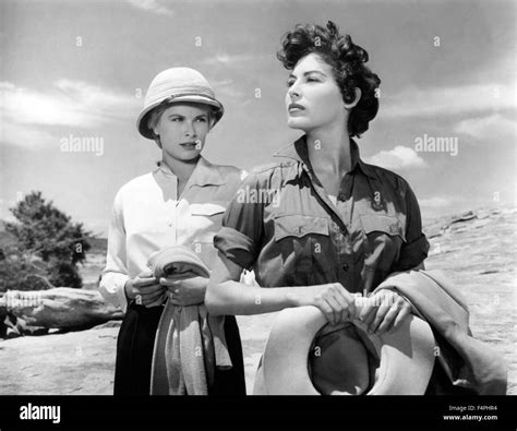 Mogambo 1953 ava gardner Black and White Stock Photos & Images - Alamy