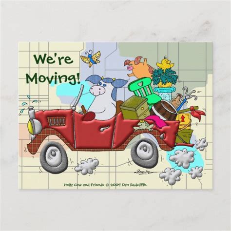 We're Moving! Announcement Postcard | Zazzle.com