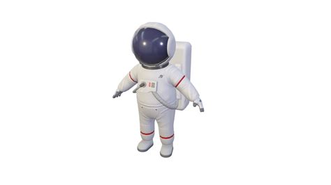 Astronaut - Buy Royalty Free 3D model by bariacg [07e5384] - Sketchfab Store