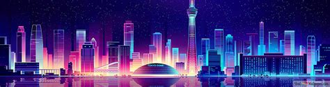 Tokyo Tower Cityscape 4K wallpaper download