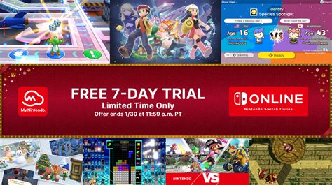 Here's how you can claim a free seven-day trial to Nintendo Switch Online