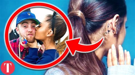 Ariana Grande Reveals Mac Miller Meaning Behind New Tattoo - YouTube