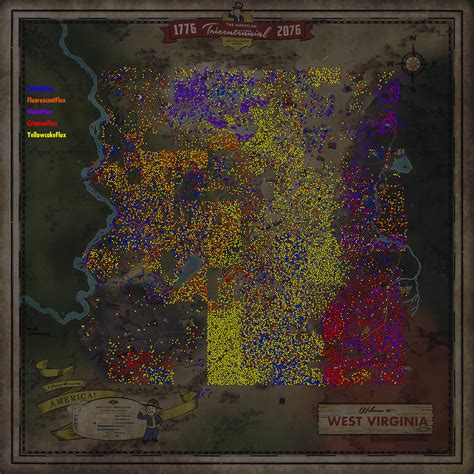 Where are the Flux Locations in Fallout 76 – Map – Fallout 76 Maps ...