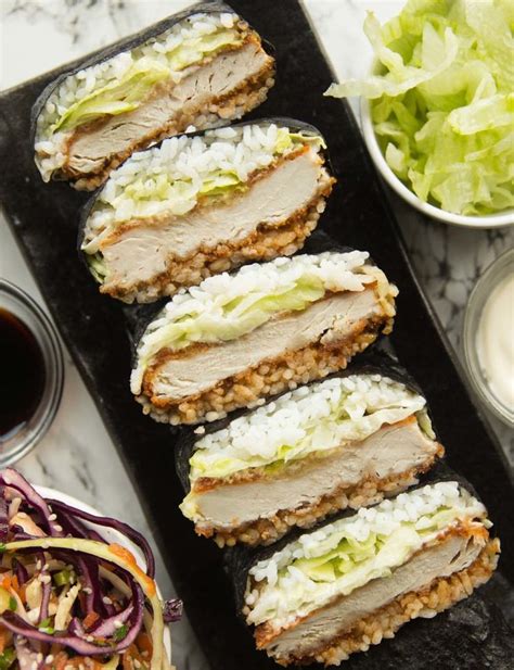 Chicken Katsu Sushi Sandwiches | Don't Go Bacon My Heart