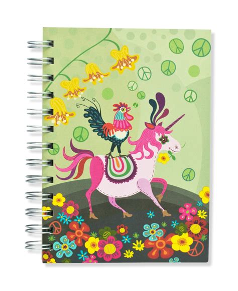 Unicorn, Spiral Bound Notebook, 80 sheets - paperme.se