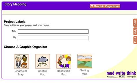 Story Mapping Interactive Graphic Organizer | Story map, Interactive ...