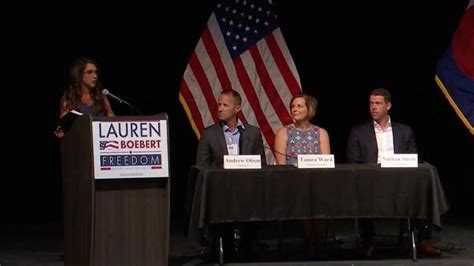 Watch: Lauren Boebert causes scene by refusing to agree to debate rules ...