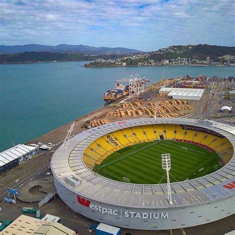 🏟 Wellington Regional Stadium (known as Westpac Stadium)📍 Wellington, New Zealand 🇳🇿📷 ...