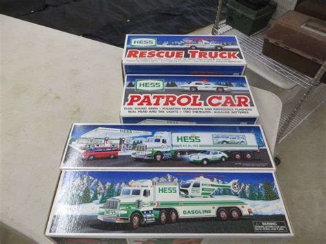 Hess Trucks 1992-1995 4x$ - Lambrecht Auction, Inc.