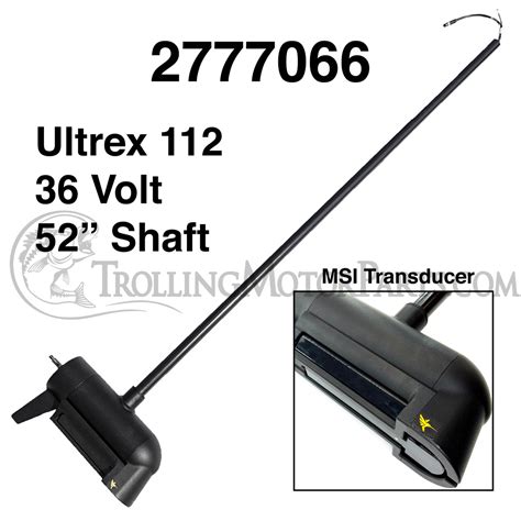 Minn Kota Lower Unit / Shaft (Ultrex)(112#/52"/MSI) - Trollingmotorparts.com