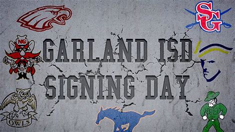 Garland ISD: 2016 GISD Signing Day - YouTube