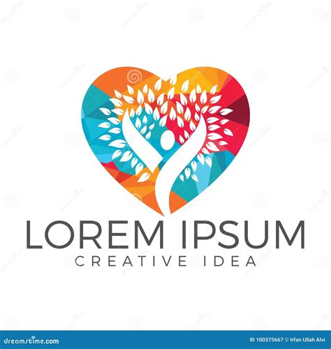 Holistic Health Logo Design. Stock Vector - Illustration of branding, love: 100375667