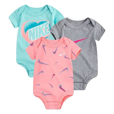 Toddler Girl Nike 3-Pack Logo Graphic Bodysuits in 2021 | Nike baby ...