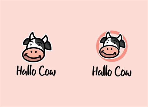 Happy cow logo vector illustration. 24224356 Vector Art at Vecteezy