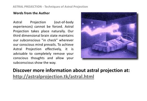 Techniques of Astral Projection