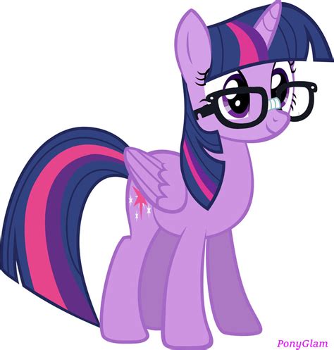 Twilight Sparkle Glasses Vector by PonyGlam on DeviantArt