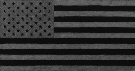 American Flag Black And White Background