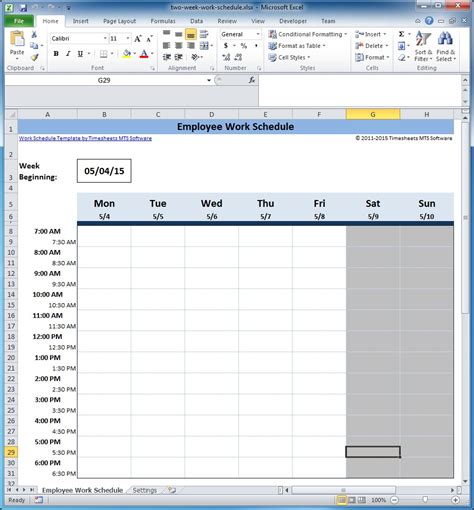 Rota Spreadsheet Template Intended For Free Employee And Shift Schedule Templates Rota ...