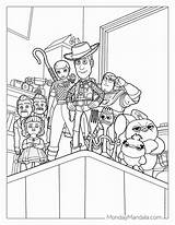 All Toy Story Characters Coloring Pages sketch template