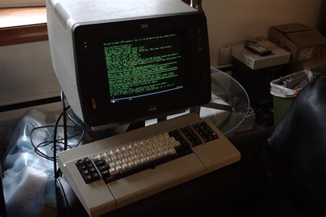 IBM 3279-S3G | IBM 3279-S3G in my living room with an ssh se… | Flickr