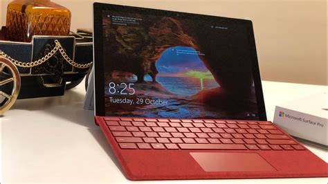 Microsoft Surface Pro Signature Type Cover Keyboard - Poppy Red ...