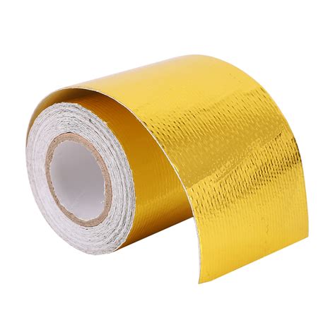 5m Exhaust Wrap Auto Motor Exhaust Heat Shield Aluminum Foil Paper Heat Resistant Wrap – Alexnld.com